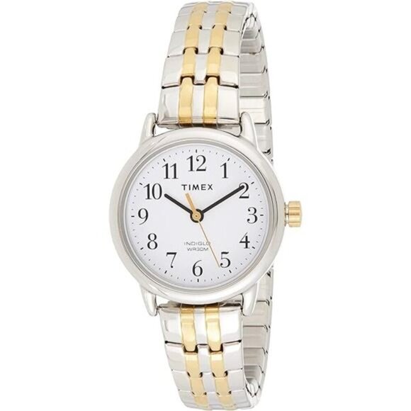 Women\'s Easy Reader Watch Silver Gold main image 5